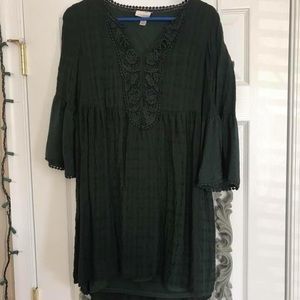 Knox Rose Hunter Green Dress